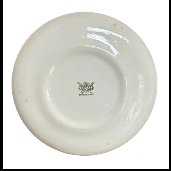 Vintage Royal China Davy Crockett Plate 1950’s Western MCM - Picture 3 of 5